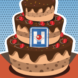 Affiche Gâteau